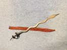 Indo Persian Zulfiqar Tegha sword, Originalt 