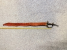 Indo Persian Zulfiqar Tegha sword, Originalt 