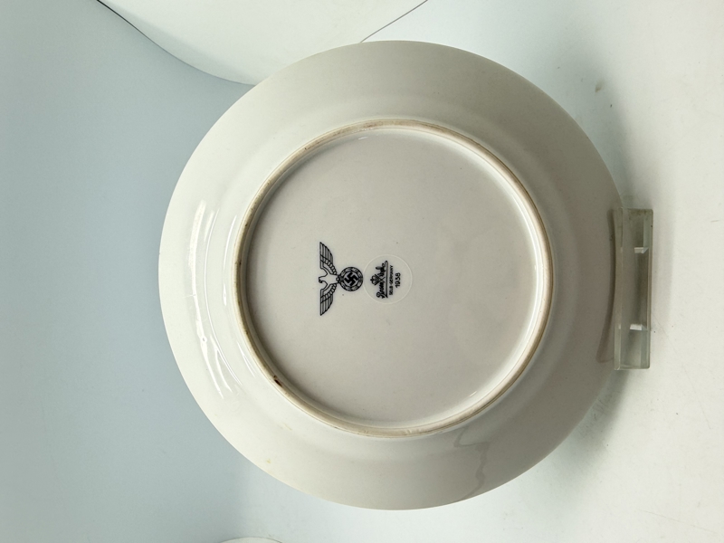 Tysk Heer tallerken, original 