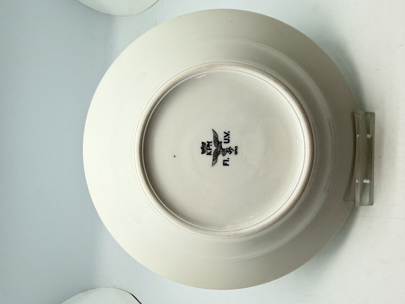 Tysk Luftwaffe tallerken, original 