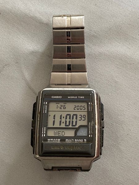 Casio wave ceptor ur - virker 