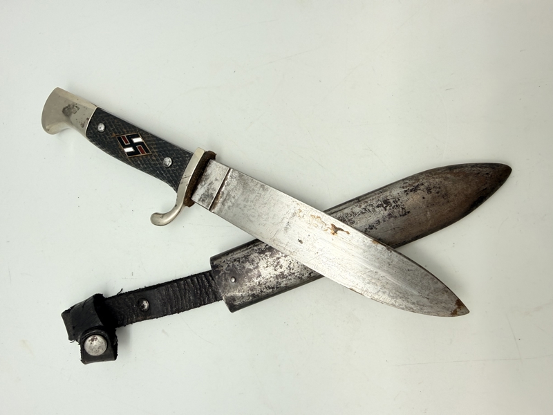  NS Student League Knife [Early-period] by Gebr. Becker Solingen sjælden original, mærket vipper som det skal 