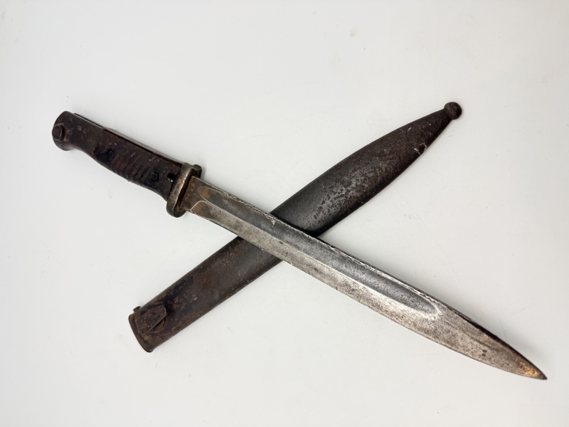 Tysk K98 bajonet WW2, original 