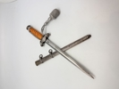 Tysk Heer daggert ww2, i flot stand, original 
