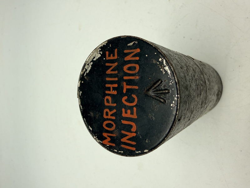 Sjælden Engelsk WW2 SOE nedkastet Morphine, original 