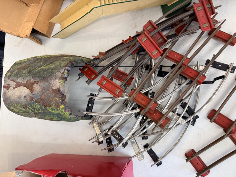 Stor samling Antikke Märklin skinner mm. 