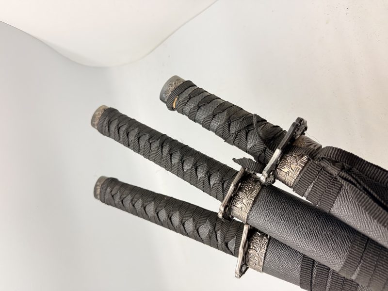 Daisho sæt Japanske dekrations blankvåben Katana, Wakizashi og Tanto  ( Ikke skarpe ) _31850a_8dea500b45ab389_lg.jpeg