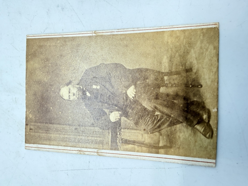 Foto af dansk 1864 veteran original