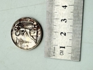 Tysk flidspræmie i sølv, 10,5 gram ukendt lødighed