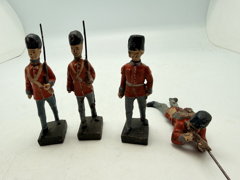 Lineol Garderer figurer, originale 