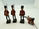 Lineol Garderer figurer, originale 