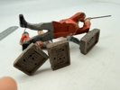 Lineol Garderer figurer, originale 
