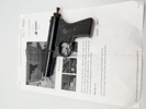 Tysk luftpistol med mangler 