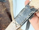 Tysk WW2 felttelefon med mangler 
