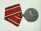 Tysk WW1 røde kors medalje med Dansk ophæng, original 