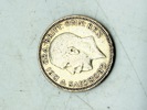 Engelsk shilling 1936 i sølv, 5,5 gram 0.500 lødighed