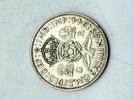 Engelsk 2 shilling 1944 i sølv, 11 gram 0.500 lødighed