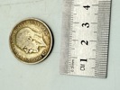 Engelsk florin 1928 i sølv, 11 gram 0.500 lødighed