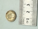 Schweizisk halvfrank 1942 i sølv, 2,5 gram 0.835 lødighed