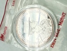 200 kr. i sølv, dronning Margrethes 50 års fødselsdag 1990, 31 gram 0.999 lødighed