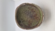 US M1 hjelm skal fra ww2 med “Front Seam” og “Fixed Bale”. Original 