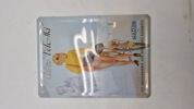 Pin up metal skilt 