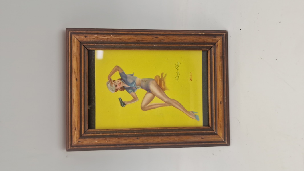 Pin up, fra 40-erne, original 