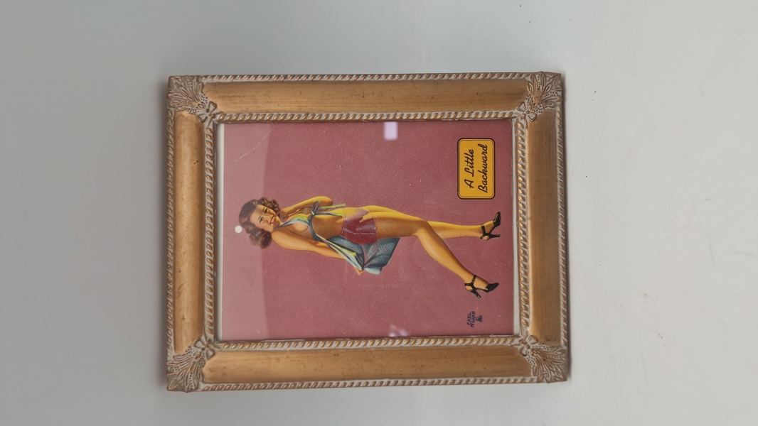 Pin up, fra 40-erne, original 