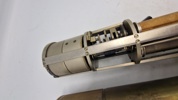 Maritim torpedo Depth & Roll Recorder med kasse 