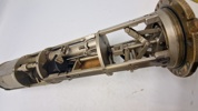 Maritim torpedo Depth & Roll Recorder med kasse 