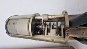 Maritim torpedo Depth & Roll Recorder med kasse 