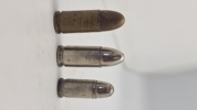 Samling pistol eksercer patroner