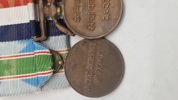 Nepalesisk militær medalje gruppe. Original 