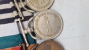 Nepalesisk militær medalje gruppe. Original 
