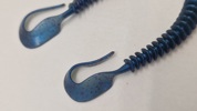 Berkley PowerBait Power Leech softbaits i blå