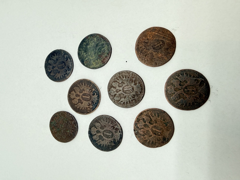 Lot østriske 1 skilling fra 1800