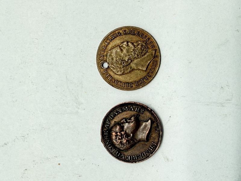 Miniature medalje for deltagelse i første slesvigske krig