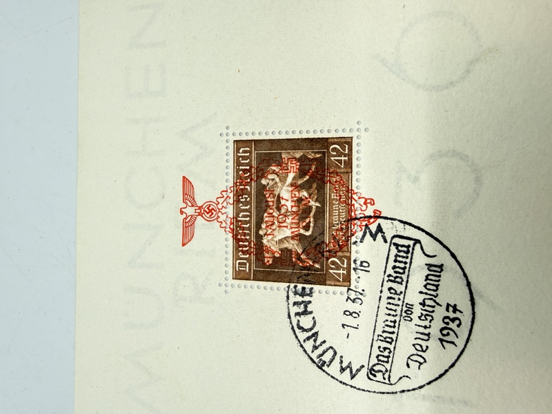 Tysk olympiade frimærke 1936,originalt 