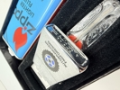 Ubrugt Zippo lighter i æske 