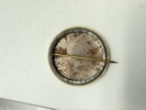 Originalt badge Anti Vietnam,  originalt lige til hjelmen 