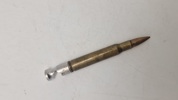 Navngivet krus lavet af 40 mm hylster fra  Nørrejyske Artilleriregiment