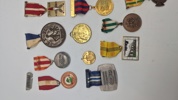 Samling march medaljer 