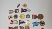 Samling march medaljer 