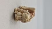 Antik JAPANESE HAND CARVED EROTIC NETSUKE FIGURES EDO / MEIJI PERIODE