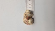 Antik JAPANESE HAND CARVED EROTIC NETSUKE FIGURES EDO / MEIJI PERIODE