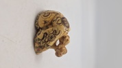 Antik JAPANESE HAND CARVED EROTIC NETSUKE FIGURES EDO / MEIJI PERIODE 