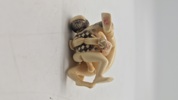 Antik JAPANESE HAND CARVED EROTIC NETSUKE FIGURES EDO / MEIJI PERIODE 