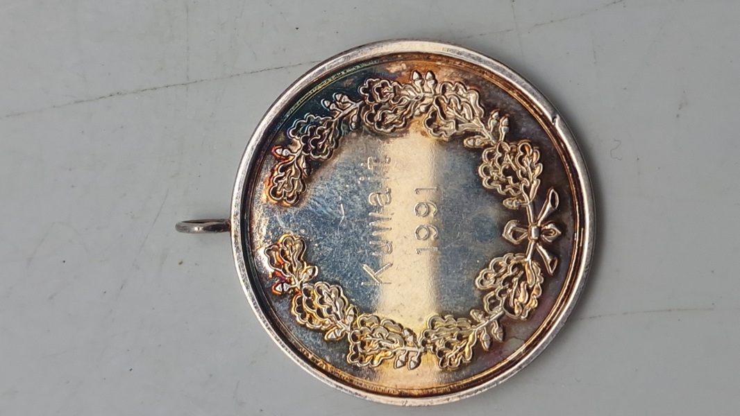 Dansk Missions medalje i overstørrelse 