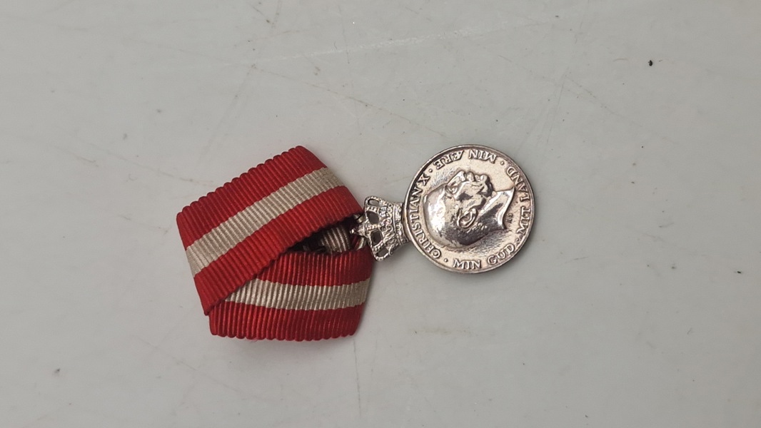 Miniture medalje Allieret krigs tjeneste, sjælden original 