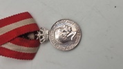 Miniture medalje Allieret krigs tjeneste, sjælden original 